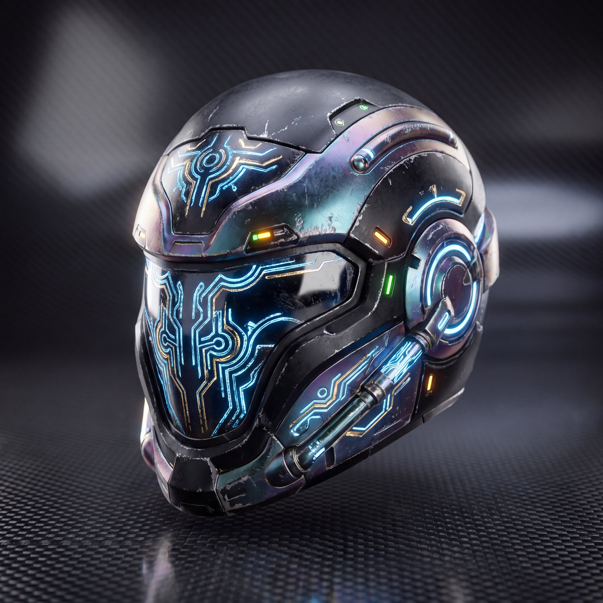 Ancient Visor of the Luminescent Circuit (Artifact #190)